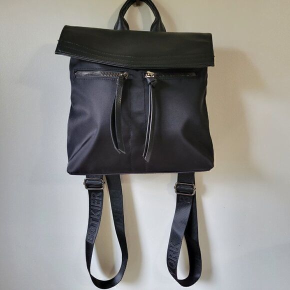 USED ONCE BOTKIER BLACK BACKPACK SMALL - Picture 1 of 15